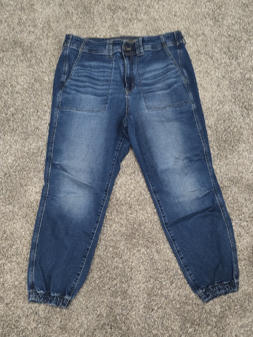 Torrid Deep Blue Cropped Jogger Jeans